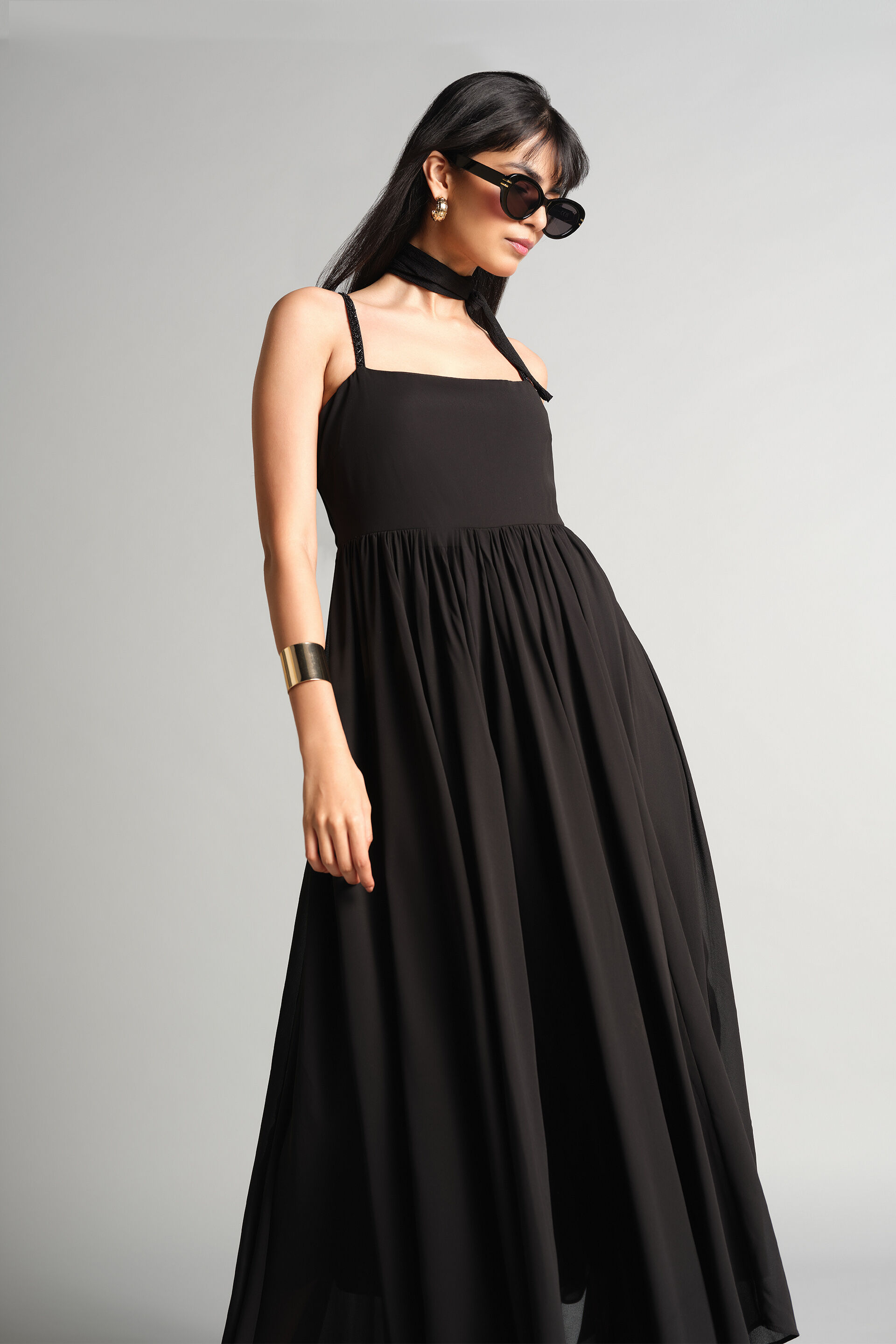 Salasabil Maxi Dress, Black, image 5